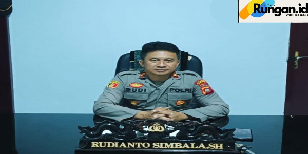 Kapolsek Boliyohuto Iptu Rudianto Simbala SH,Himbau Warga Untuk Gunakan Masker Saat Bepergian.