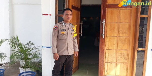 Personil Polsek Boliyohuto Amankan Ibadah Minggu Di Gereja Alfa Omega.