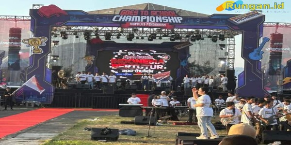 GOES TO SCHOOL CHAMPIONSHIP KONSER BERSAMA INDONESIA BERTUTUR 300 MUSISI